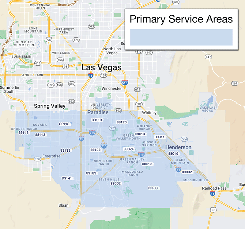 Primary Service Areas